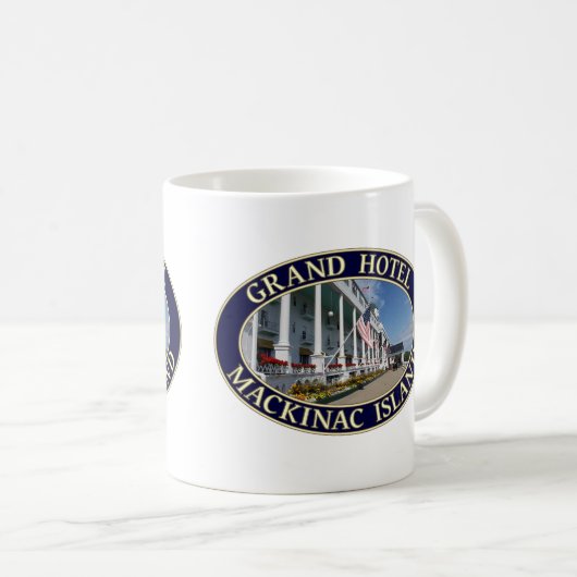 Grand Hotel Mackinac Island, Michigan Kaffeetasse (VorderseiteRechts)