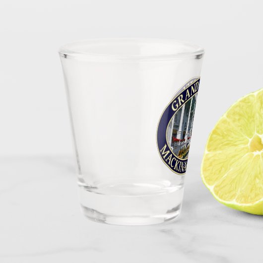 Grand Hotel Mackinac Island, Michigan Schnapsglas (Links)
