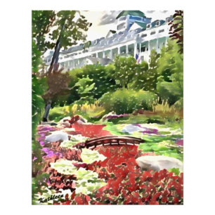 Grand Hotel Mackinac Island - The Secret Garden Fotodruck