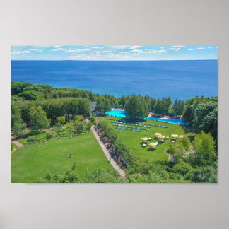 Grand Hotel Pool, Mackinac Island, Michigan, 2012 Poster