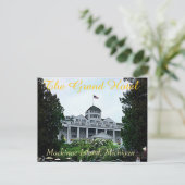 Grand Hotel Postcard Postkarte (Stehend Vorderseite)
