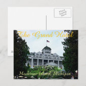 Grand Hotel Postcard Postkarte (Vorne/Hinten)