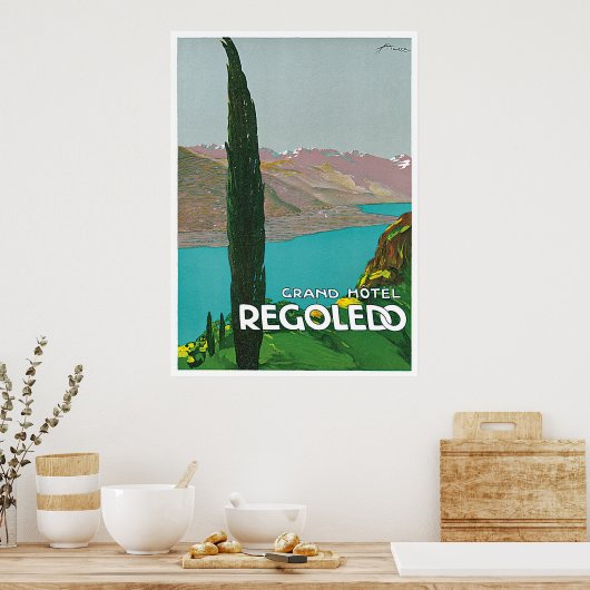 Grand Hotel Regoledo Poster (Küche)