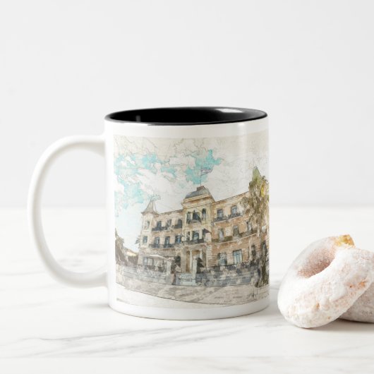 Grand Hotel Spetses Tasse - Poseidonion Grand (Mit Donut)