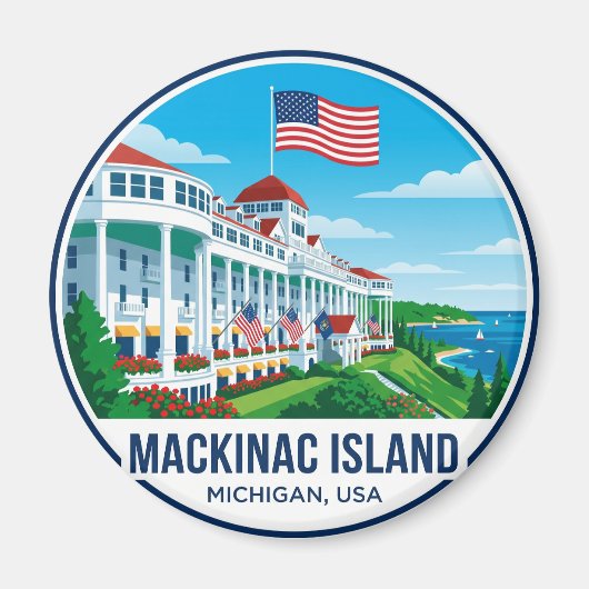 Grand Hotel USA Magnet (Vorne)
