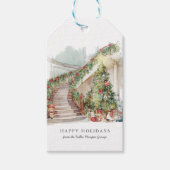 Grand Hotel Weihnachtstreppe Geschenkanhänger (Vorderseite)