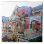 Grand Illumination in Pink - Martha's Vineyard Fliese (Vorderseite)