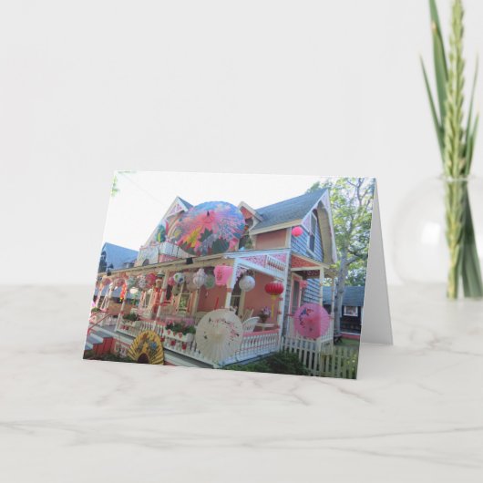 Grand Illumination in Pink - Martha's Vineyard Karte (Vorderseite)