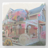 Grand Illumination in Pink - Martha's Vineyard Steinuntersetzer (Vorderseite)