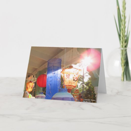 Grand Illumination Lanterns - Martha's Vineyard Karte (Vorderseite)