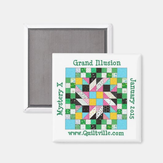 Grand Illusion Magnet (Vorderseite/Rückseite)