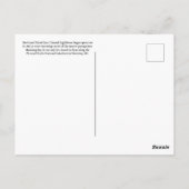 Grand Island East Channel Lighthouse Postkarte (Rückseite)