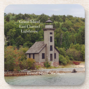 Grand Island East Channel Lighthouse Untersetzer