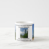Grand Island Harbour Range Lights Espresso Tasse (Vorderseite)