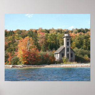 Grand Island Lighthouse Poster