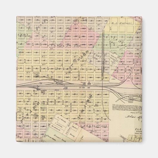 Grand Island, Nebraska Magnet (Vorne)