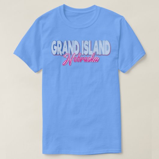 Grand Island Nebraska T-Shirt (Design vorne)