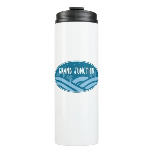 Grand Junction Colorado Außenbereich Thermosbecher (Vorderseite)