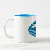 Grand Junction Colorado Außenbereich Zweifarbige Tasse (Links)