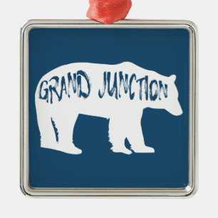 Grand Junction Colorado Bär Ornament Aus Metall