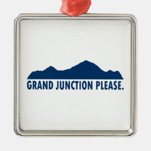 Grand Junction Colorado Bitte Ornament Aus Metall