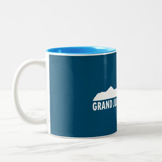 Grand Junction Colorado Bitte Zweifarbige Tasse (Links)