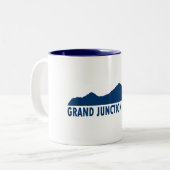 Grand Junction Colorado Bitte Zweifarbige Tasse (Vorderseite Links)