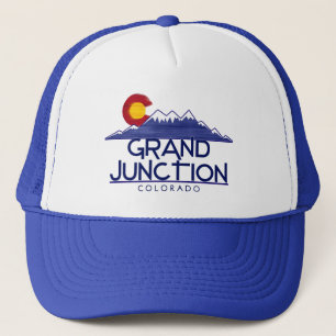 Grand Junction Colorado Holzhut Berge Truckerkappe