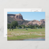 Grand Junction, Colorado Postkarte (Vorne/Hinten)