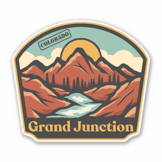 Grand Junction, Colorado Sticker (Vorderseite)