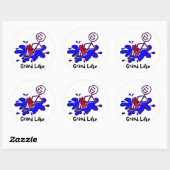 Grand Lake Cannonball Stickers (Blatt)