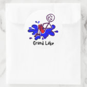 Grand Lake Cannonball Stickers (Tasche)