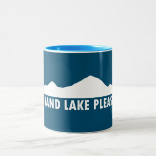 Grand Lake Colorado Bitte Zweifarbige Tasse