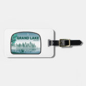 Grand Lake Colorado Deer Gepäckanhänger (Vorderseite horizontal)