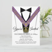 Grand Lodge Masonic Einladungen | Freimaurer (Stehend Vorderseite)