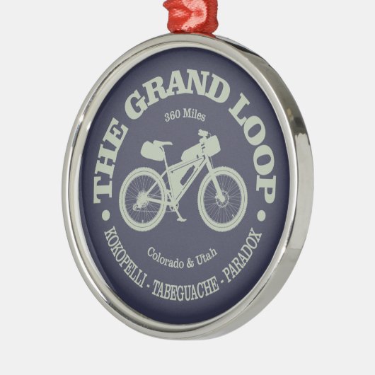 Grand Loop (MTB) Ornament Aus Metall (Links)