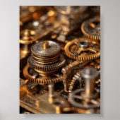 Grand Macro: Complex Clockwork Mechanism Overview Poster (Vorne)