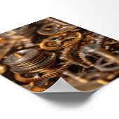 Grand Macro: Complex Clockwork Mechanism Overview Poster (Ecke)