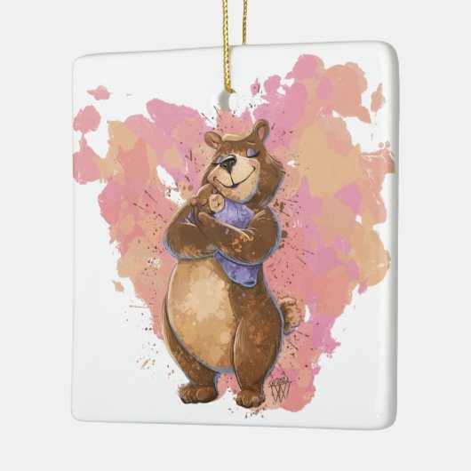 Grand Mama Bear Ornament (Links)