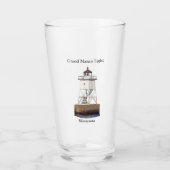 Grand Marais Light MN Glas (Vorderseite)