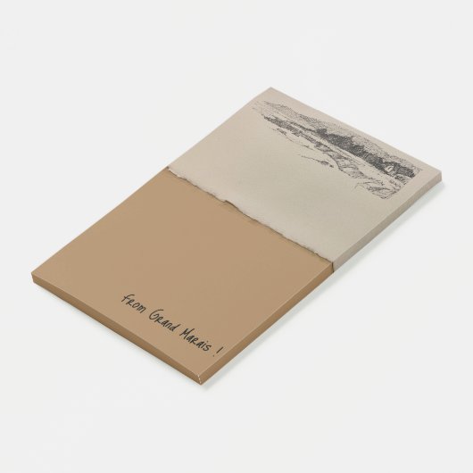 Grand Marais Notepad Post-it Klebezettel (angewinkelt)
