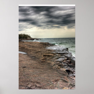 Grand Marais Shoreline Poster