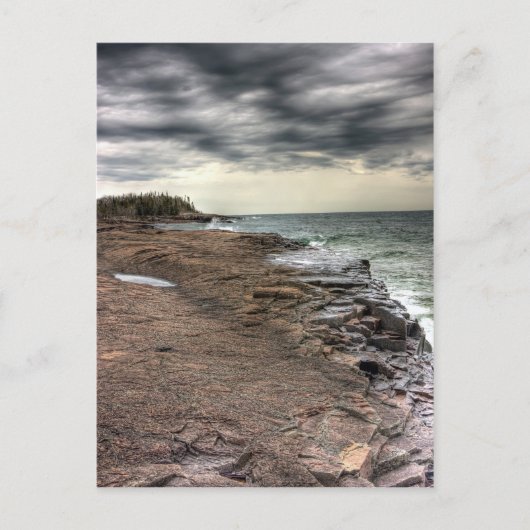 Grand Marais Shoreline Postkarte (Vorderseite)