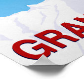 Grand Massif Poster (Ecke)