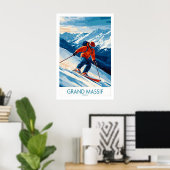 Grand Massif Poster France 1 (Heimbüro)