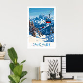 Grand Massif Ski Plakat 1 (Heimbüro)