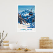 Grand Massif Ski Plakat 1 (Küche)