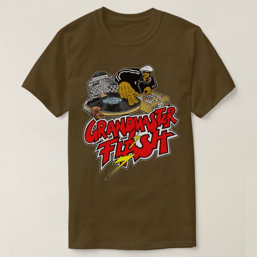 Grand Master Flash T-Shirt (Design vorne)