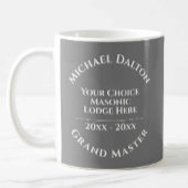 Grand Master Masonic Kaffeetasse