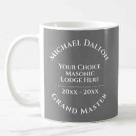 Grand Master Masonic Kaffeetasse